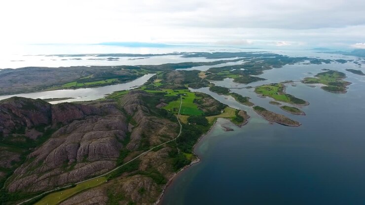 Bronnoysund, bellissima natura in Norvegia