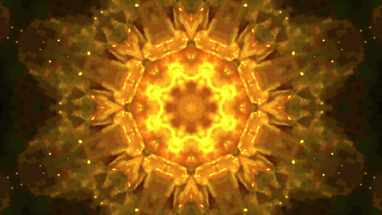 el fondo caleidoscópico de 4k de colores