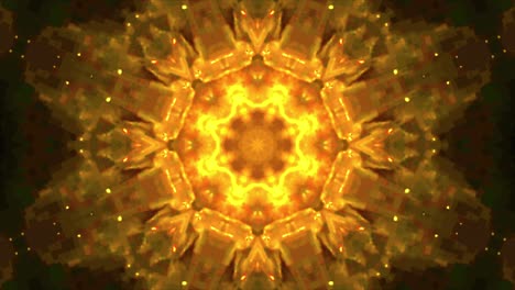 el fondo caleidoscópico de 4k de colores