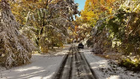 Point-of-view-look-at-the-heavy-snow-from-Halloween-2023