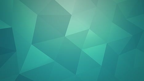 fondo abstracto de triángulos verdes de movimiento