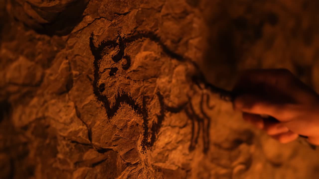 Cave Painting of a Bison