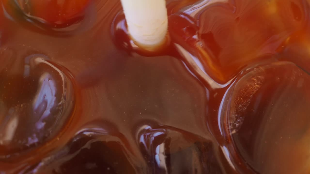 café helado con leche