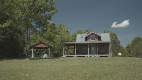rustic cabin in the countryside