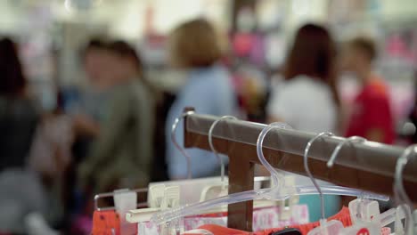 queue of people standing in the cash department 2