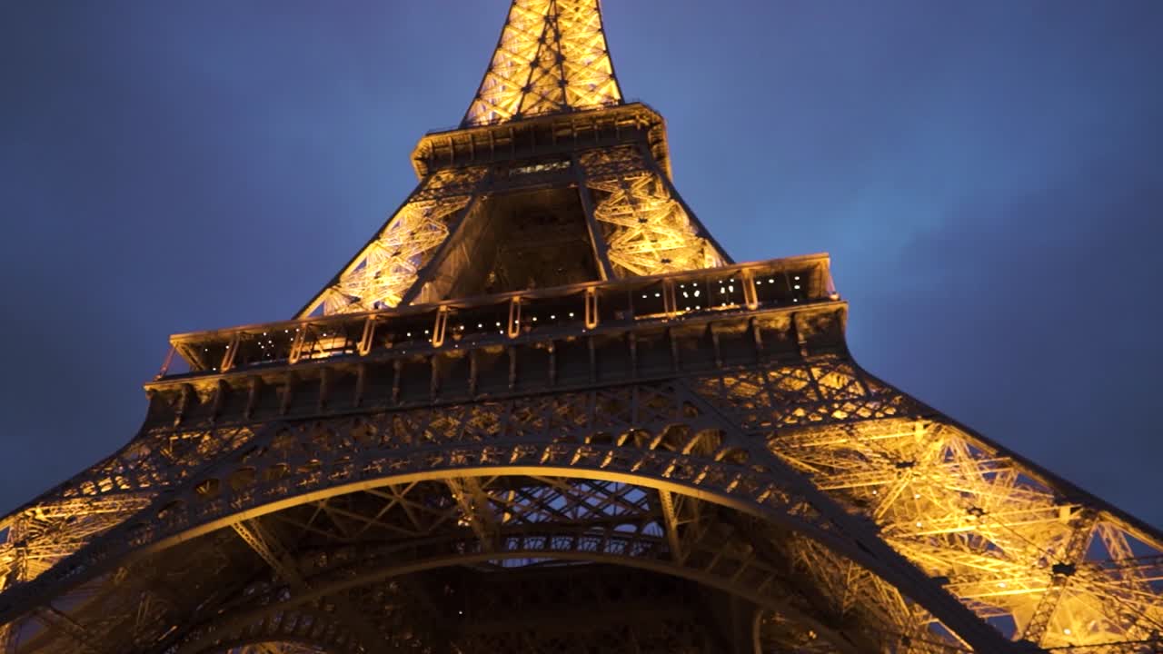 The Famous Eiffel Tower in Paris France