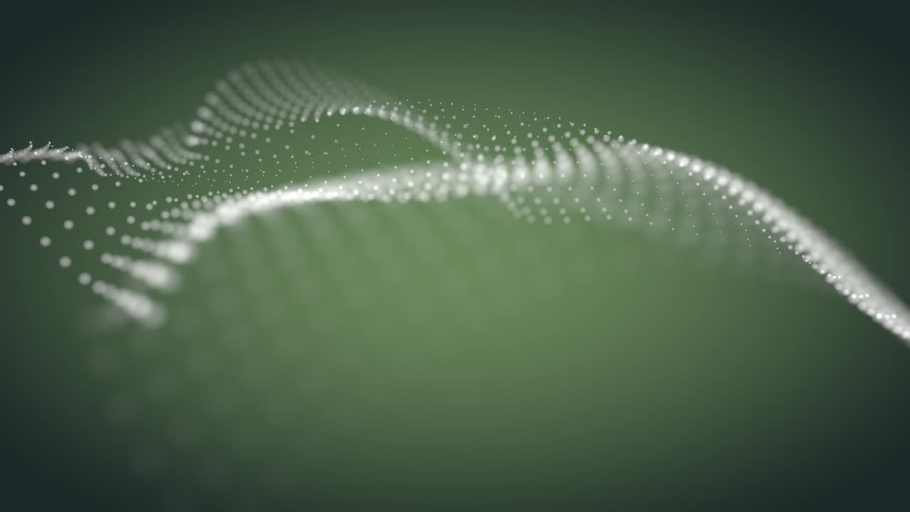 abstracción del flujo de onda poligonal por pequeñas partículas de 4k