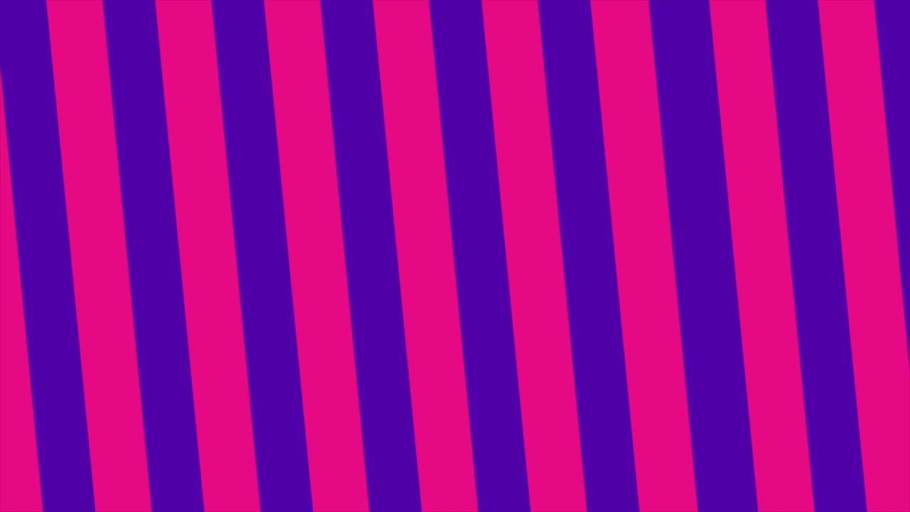 Abstrakt animeret baggrund med diagonale lyserøde og lilla striber
