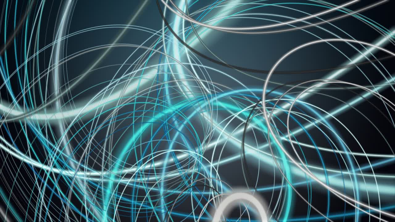 animación fantástica con objeto de onda de rayas en cámara lenta, 4096x2304 bucle 4k