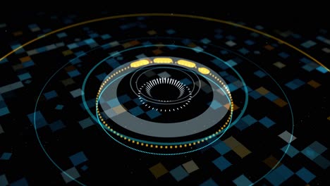 futuristic hud interface