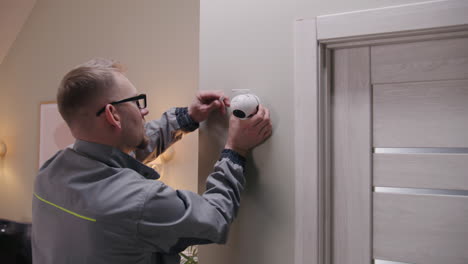 installing a security camera