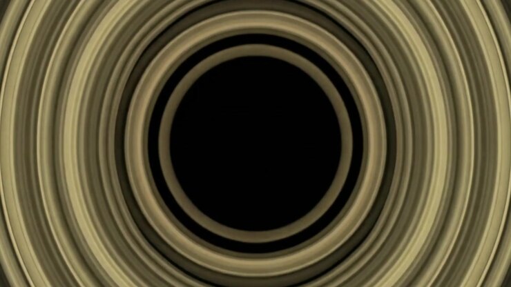 Abstract Animation of Concentric Circles Expanding and Contracting