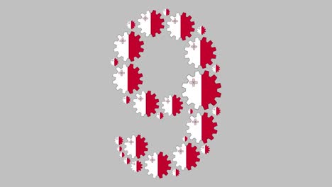 maltese number nine