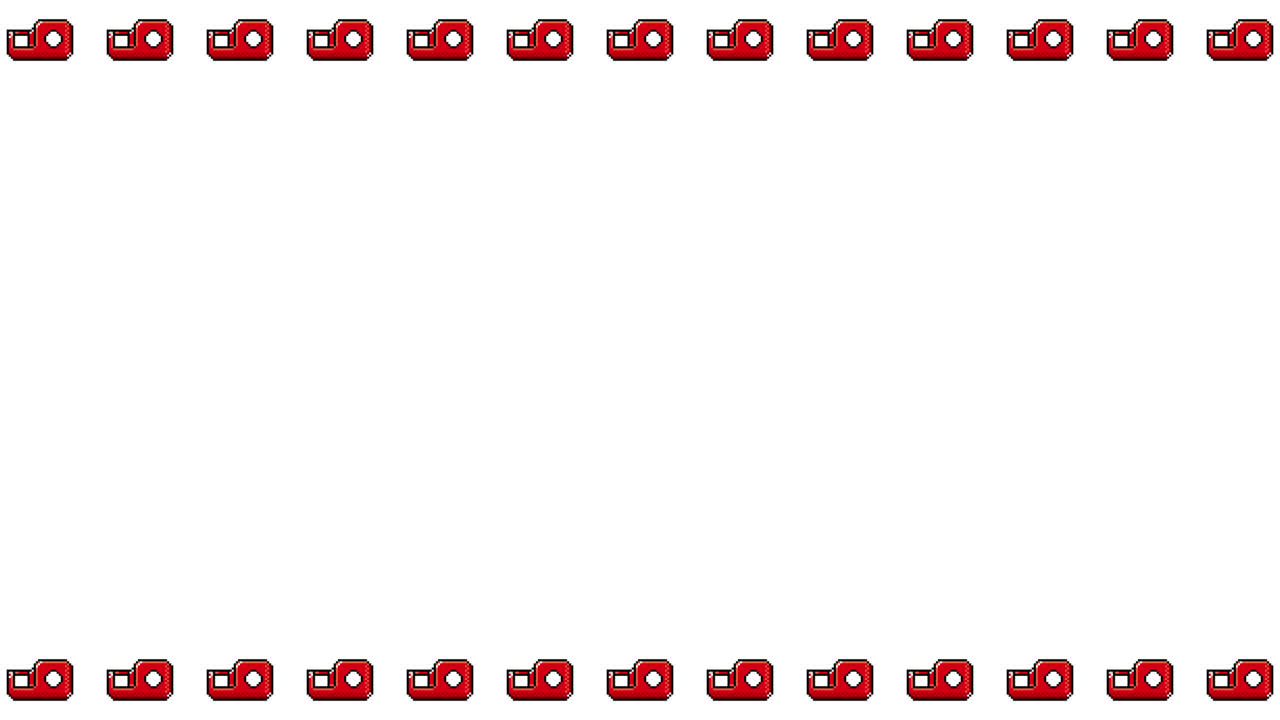 Pixel Art Cellophane Frame Animated Overlay 1080p Transparent 30 fps (4).mov