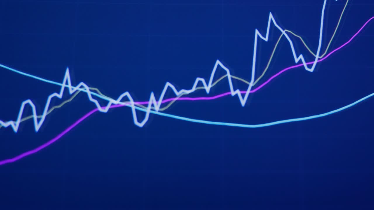 antecedentes del gráfico de divisas y acciones