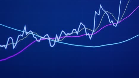 antecedentes del gráfico de divisas y acciones