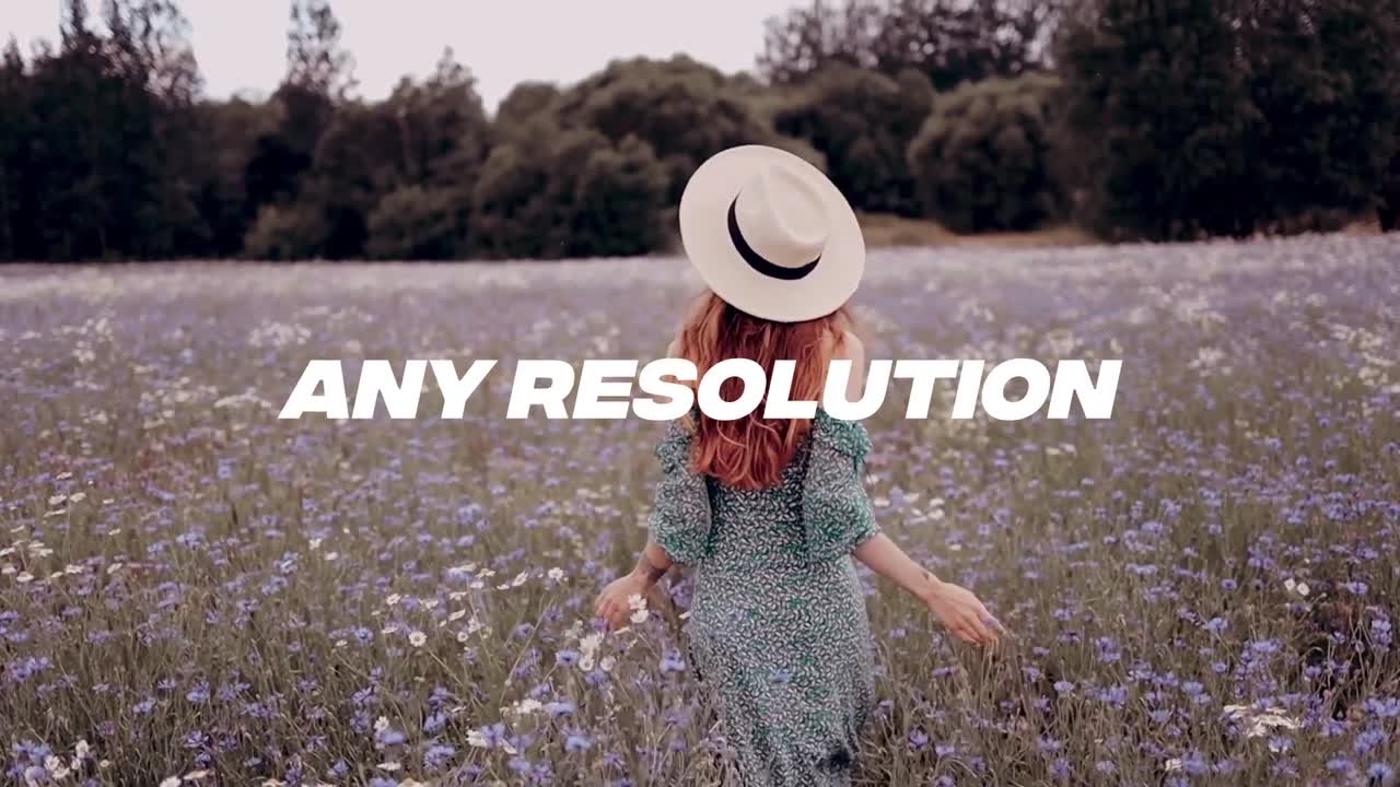 Brush Transitions editable customizable video template