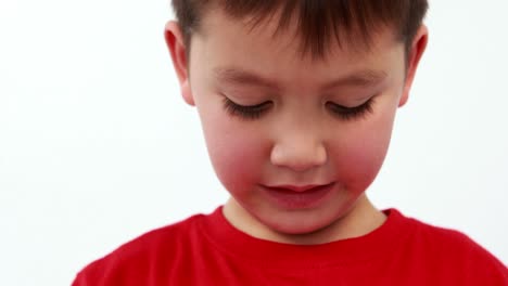 Little-boy-holding-a-smartphone