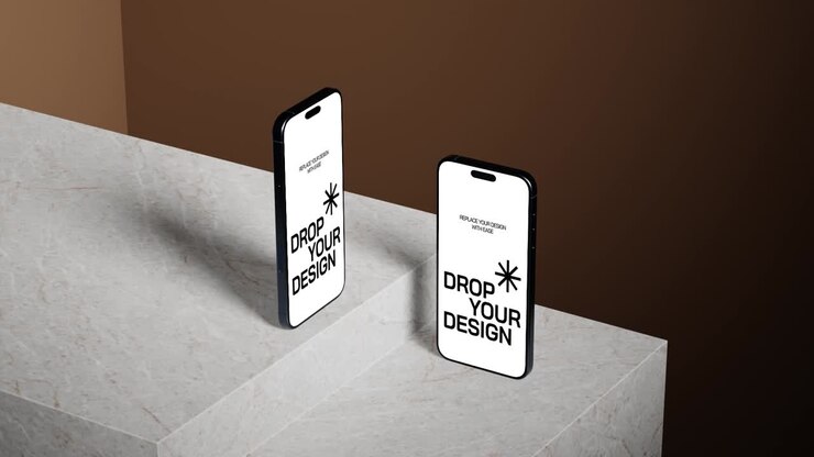 Mobile Phone Screen Mockup