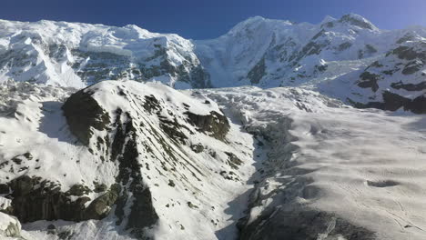 Drone-footage,-Rakaposhi-Pakistan