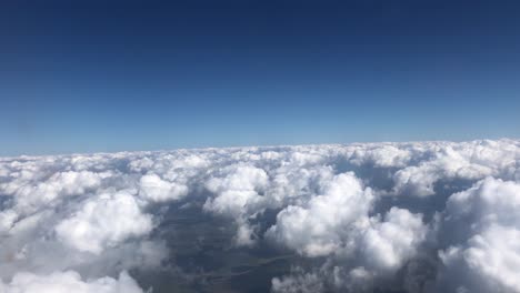 clouds from above