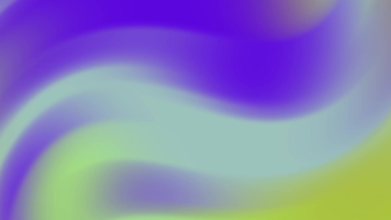 Abstract Gradient Background with Smooth Flowing Purple, Blue, and Green Waves