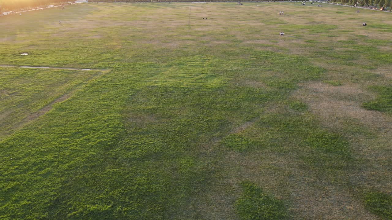 조감도 공원 일몰