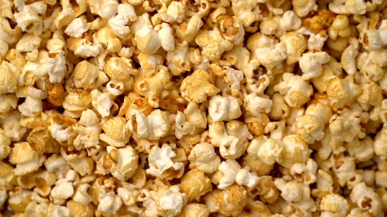 팝콘 회전 모션 배경