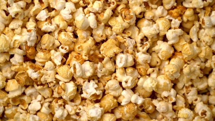 popcorn rotate motion background