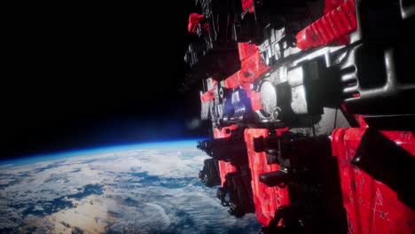 naves espaciales en el espacio