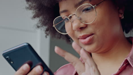 woman, phone and app, girl scroll to find date