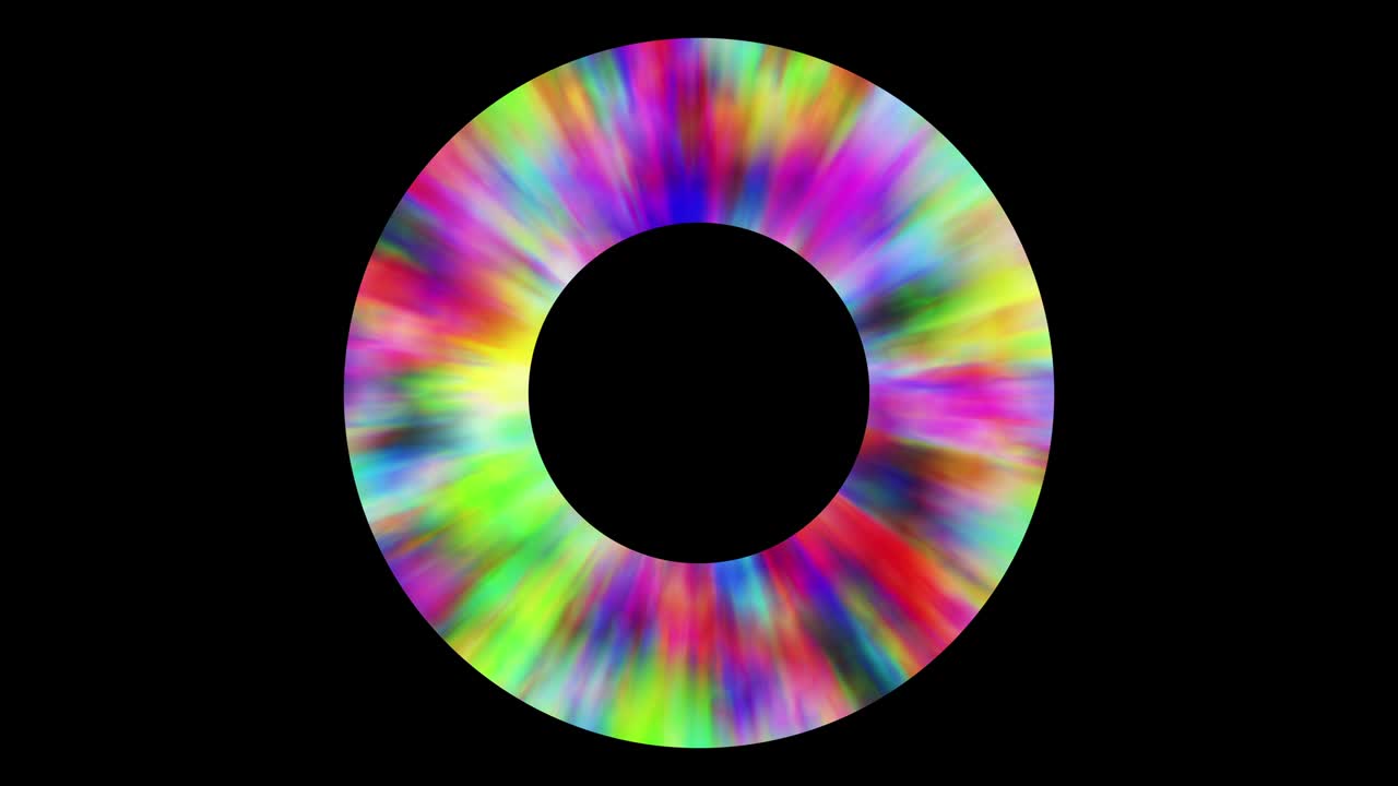 el fondo psicodélico del círculo