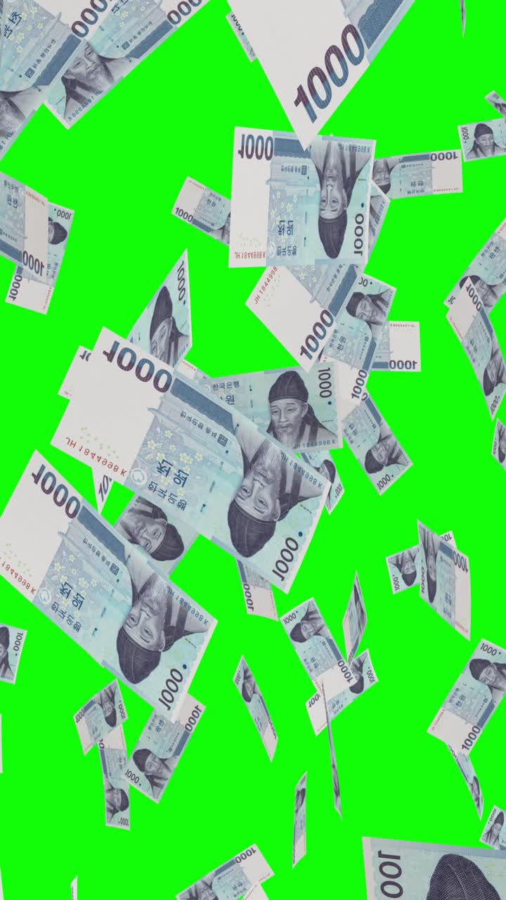 떨어지는 한국 원