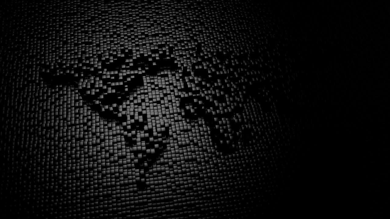 Cubes Formed A World Map