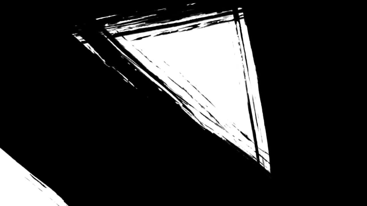 Dynamic Black Brush Strokes Transition with Alpha Channel