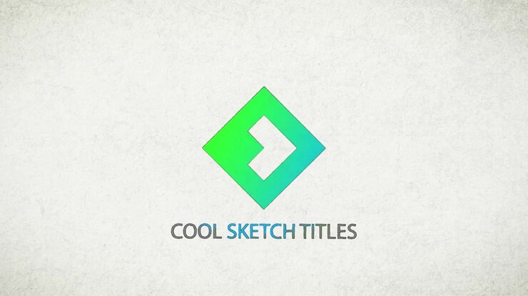 Minimalist Animated Logo Reveal with Sketch Style