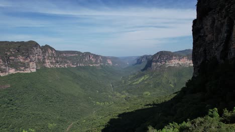 drone video of vale do pati in chapada diamantina, bahia, brazil