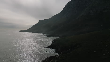 moody coastline of south africa