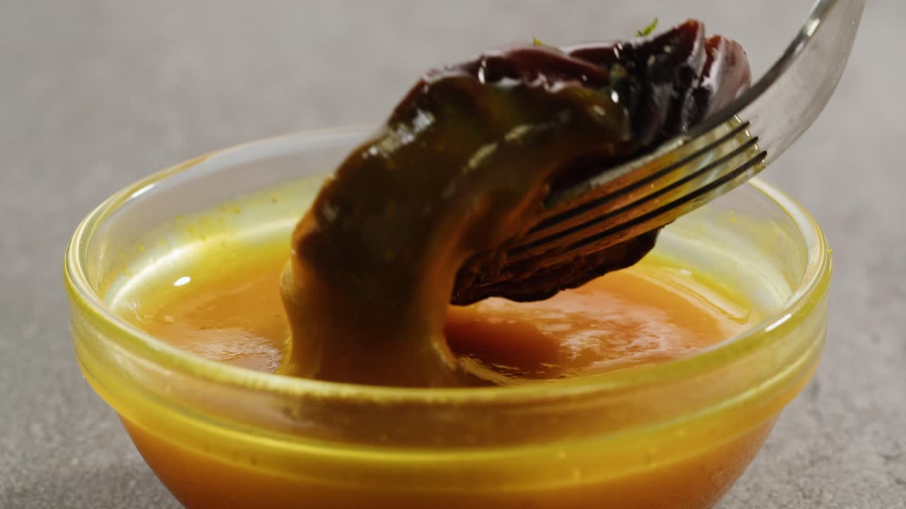 Roasted Meat with Orange Sauce