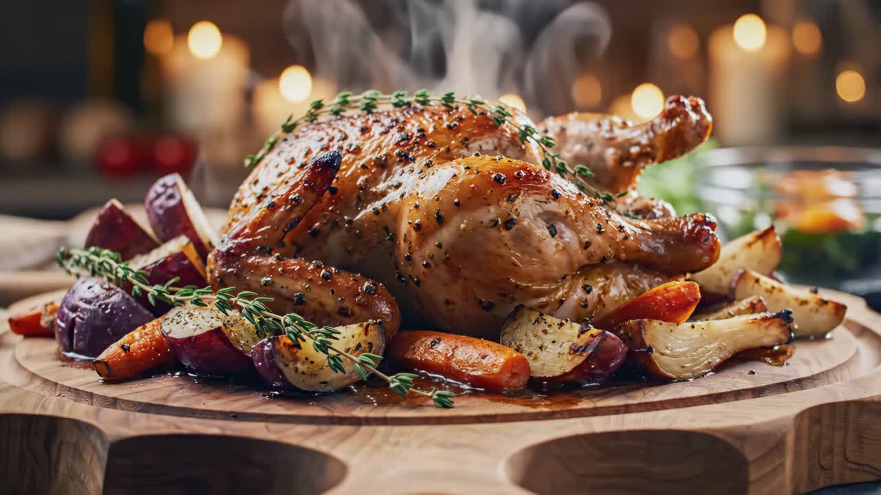 Roasted Chicken with Potatoes
