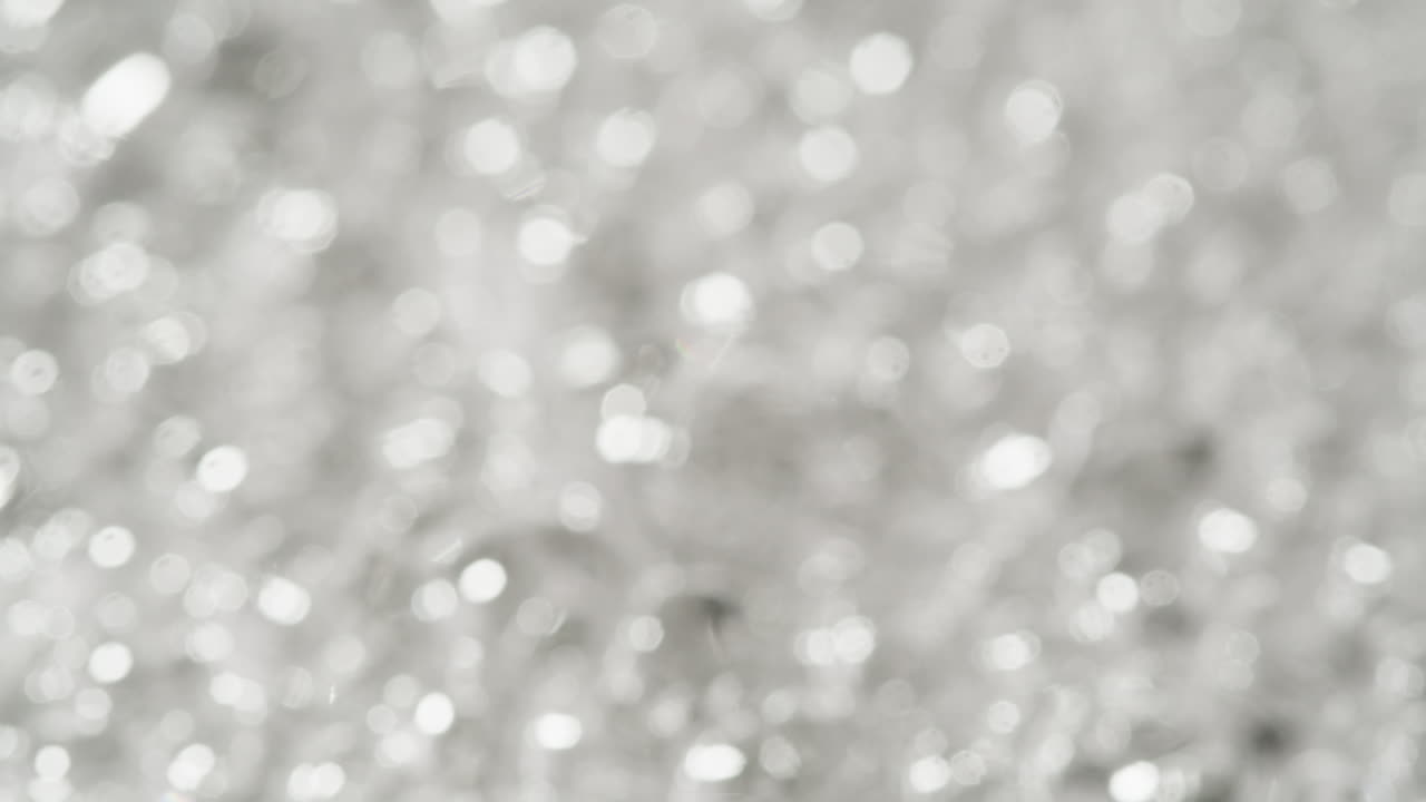 Abstract White Bokeh Background