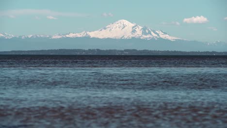 mount baker, washington state. 4k uhd