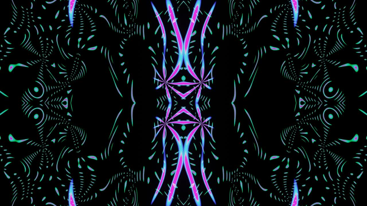 patrón de lila abstracto pulsante y bucle vj