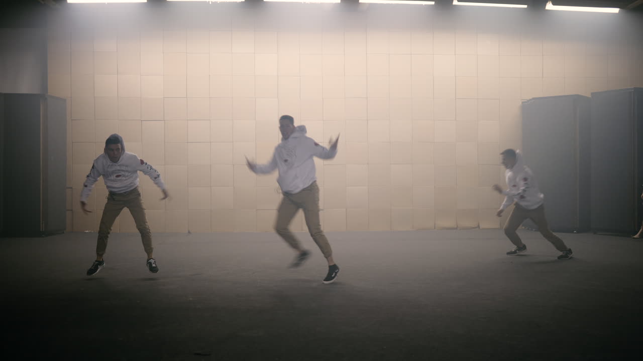 Breakdancing Performance by Three Men