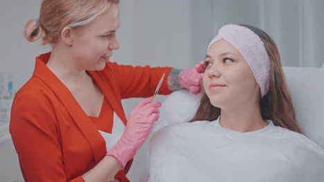 cosmetic injection procedure