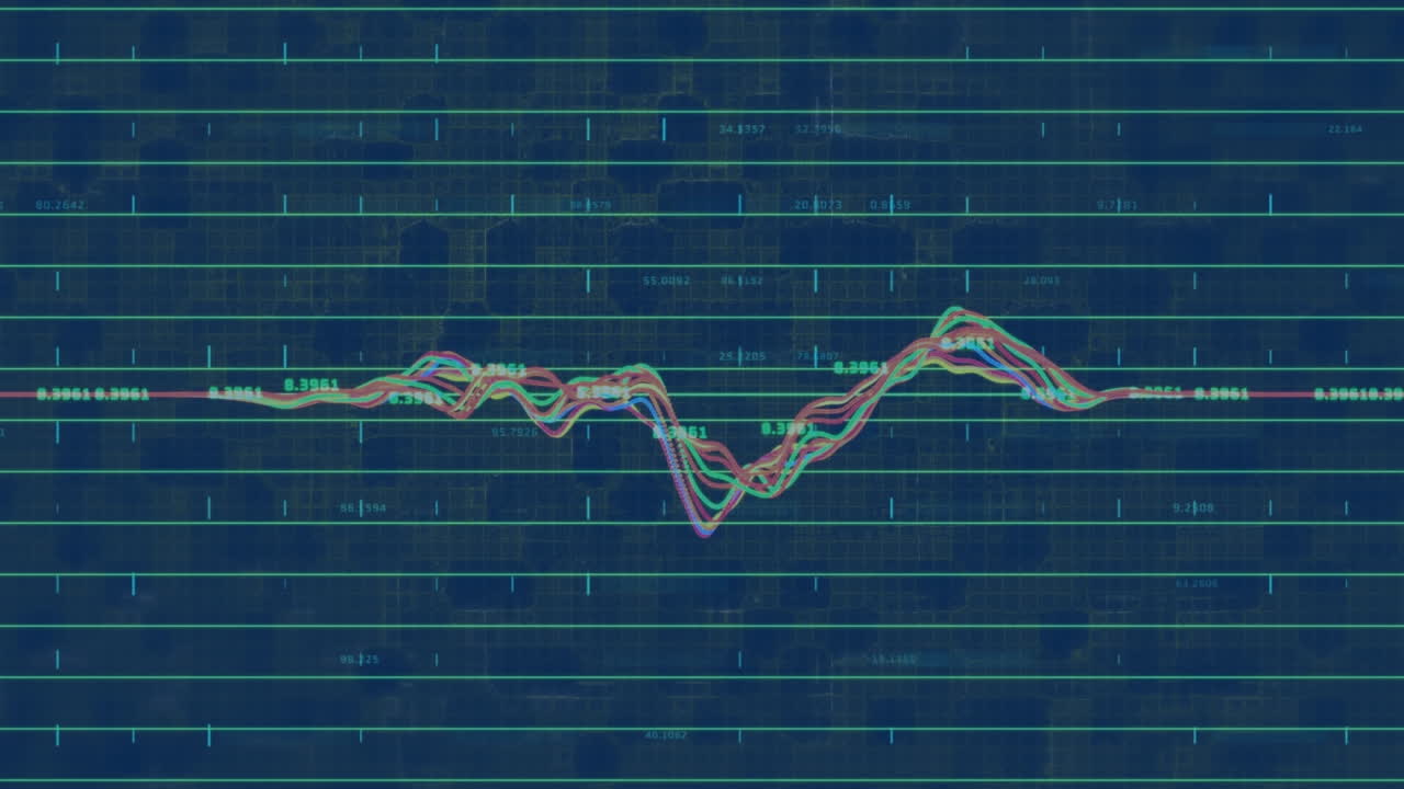 연결 점을 통해 데이터 처리의 애니메이션