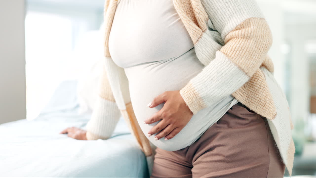 임신 중, 허리 통증 및 여성의 위