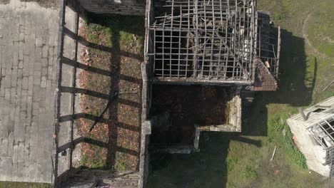 Aerial-View-of-the-destroyed-houses