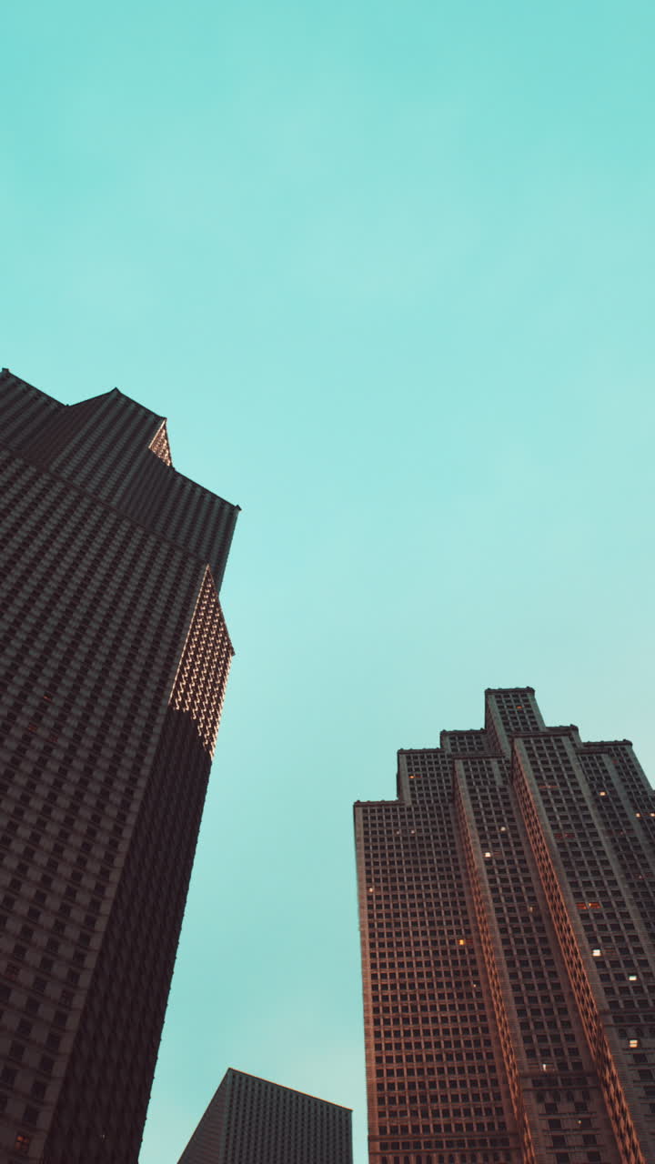 rascacielos altos en una ciudad