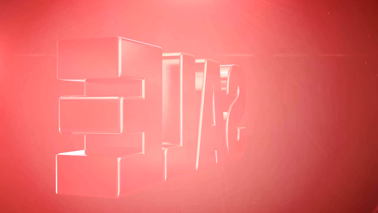 5% 판매 애니메이션 홍보는 빨간색 텍스트로 원활하게 루프 할 수 있는 모션 배경입니다.